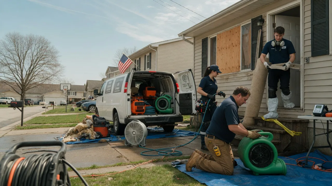 Water Damage Restoration in Shermans Dale, PA near me